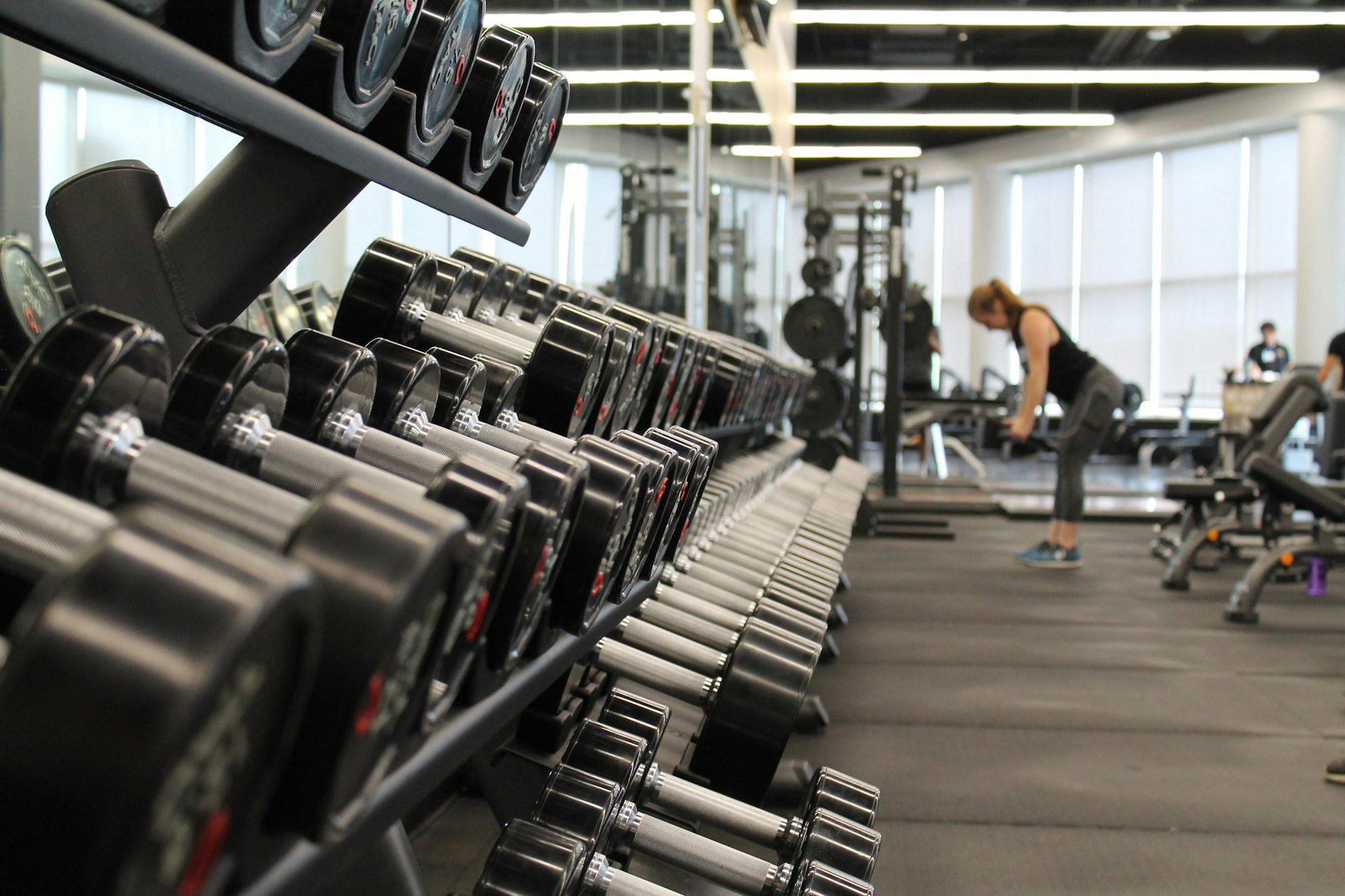 Training floor at VANTA Performance Club